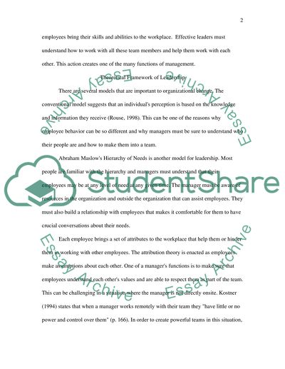 Graduate Reflection Paper 3(a)