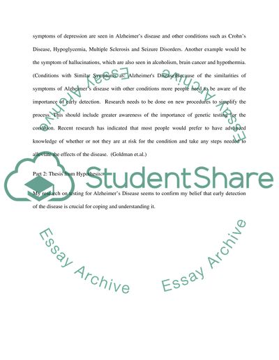 Exercise for Alzheimers Paper