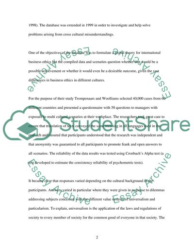 A critical, cross-cultural Evaluation of a Journal
