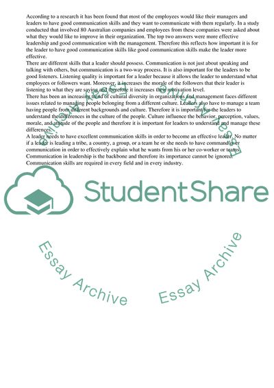 Five Important Leadership Skills, Competencies or Attributes