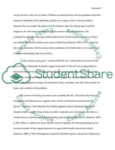 Middle Childhood Play