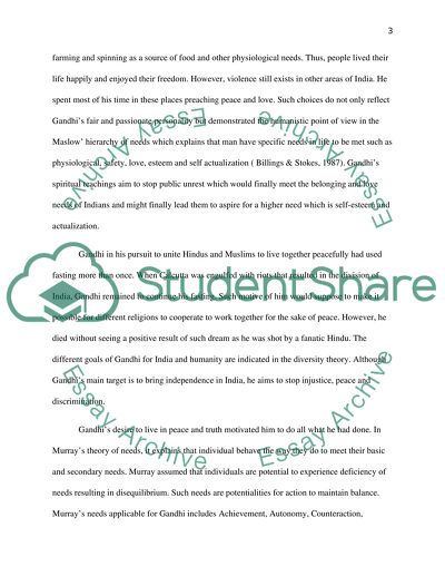 Non-Violence Is the Greatest Force