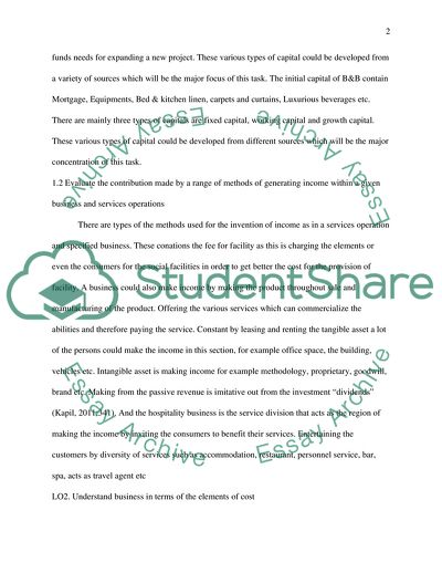 Finance in the Hospitality Industry