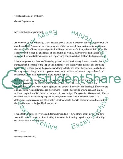 Letter of introduction