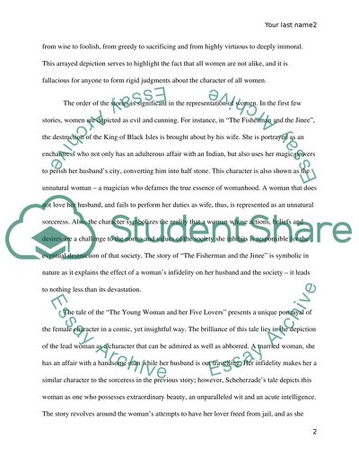 Tales from Thousand and One Nights