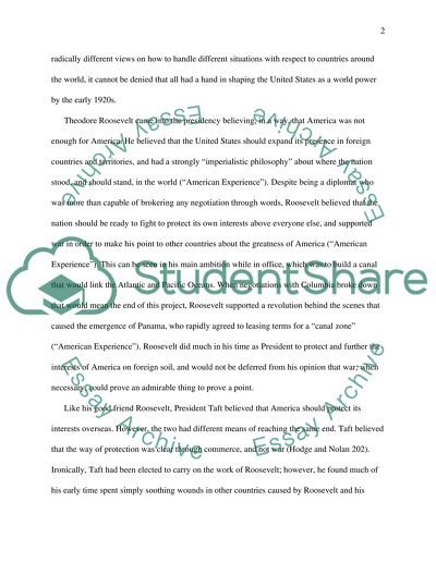 Americas Foreign Policies