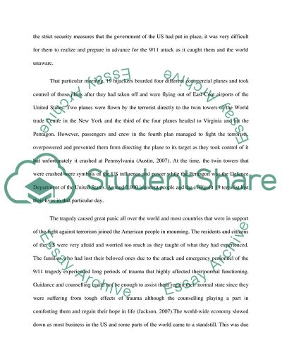 The Impact of Trauma to 9/11 Emergency Personnel