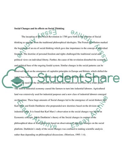 With What Is the Modern Division of Labor Associated