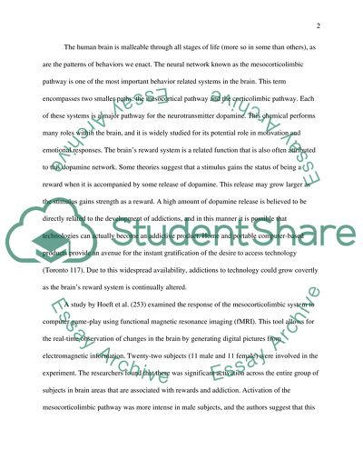 The Effects of Technology on the Brain