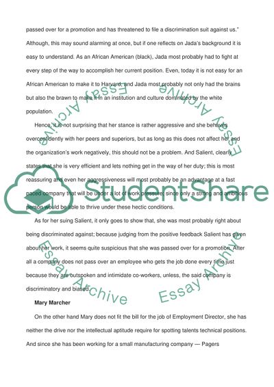 (Personal Recruitment)choose employee interview