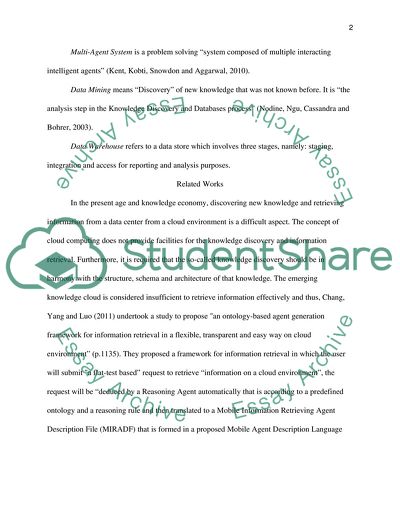 Information Retrieval through Multi-Agent System