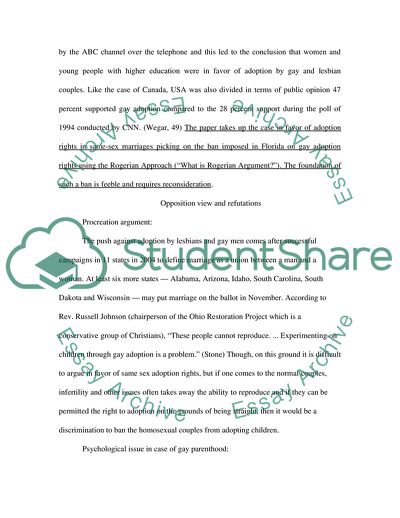 Adoption Rights in Same-Sex Marriages in Florida