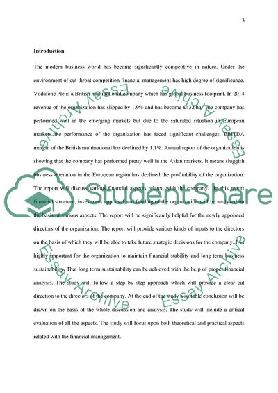 Vodafone Plc as a British Multinational Company