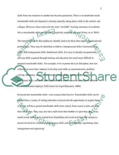 Quantitative and Academic Skills