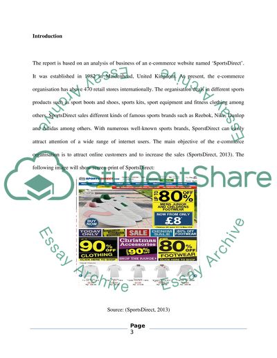 E-Commerce Business Model