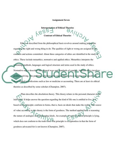 APPLIED ETHICS IN CRIMINAL JUSTICE MANAGEMENT