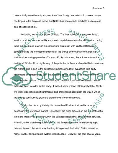 Netflix and the Golden Age of Television