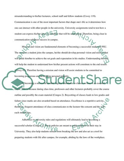 Becoming a Successful Student in Prince Sultan University