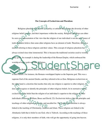 Alvin Plantinga and Pluralism