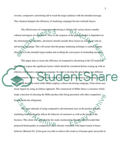 Comparetive Advertising