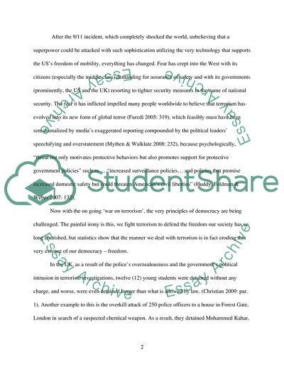 The Moral Issues Of War On Terrorism