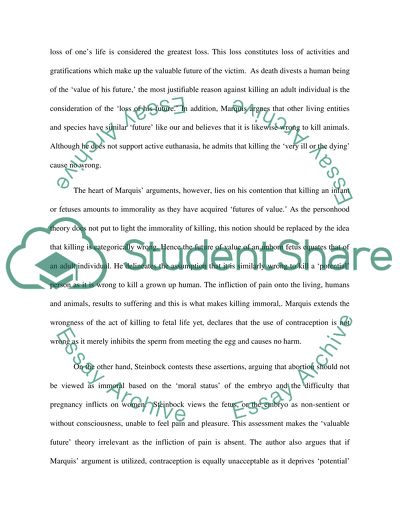 Ethical Issues - Abortion as a Polarizing Issue