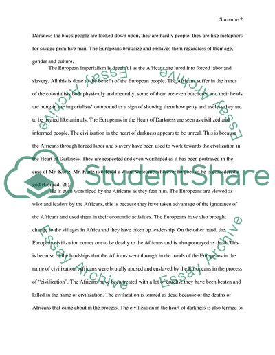 Heart of Darkness by Joseph Conrad