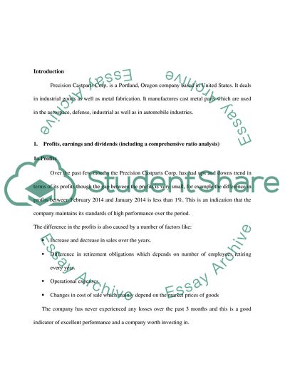 Financial Management - Precision Castparts Corp
