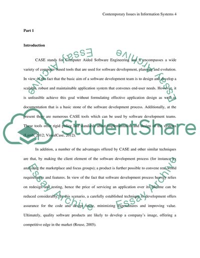 Contemporary Issues in Information Systems