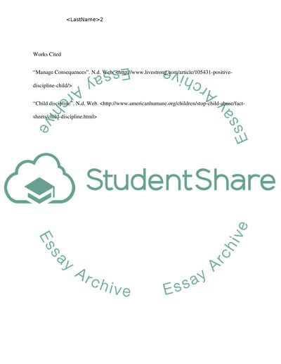 Ways to Discipline a Child