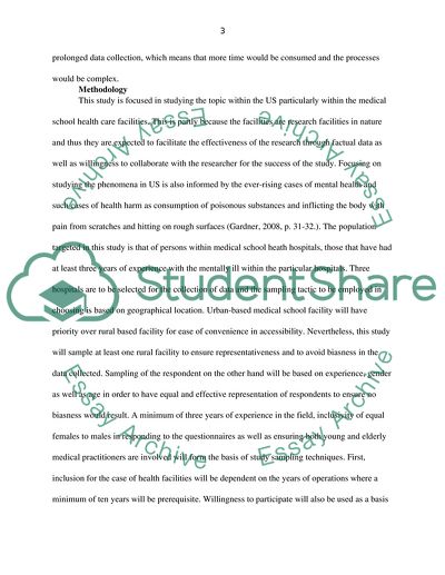 Mental Health - Self Harm