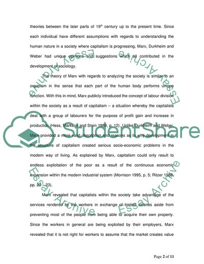 Understanding society essay image