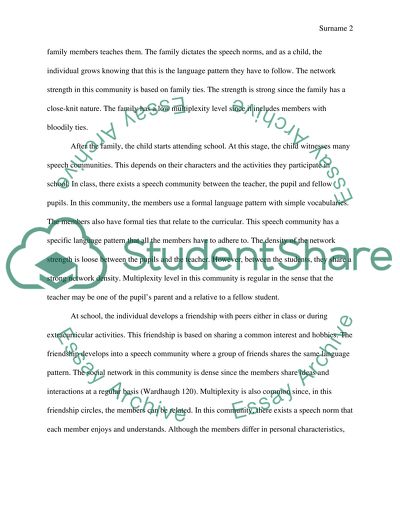 Professional and Political Communities