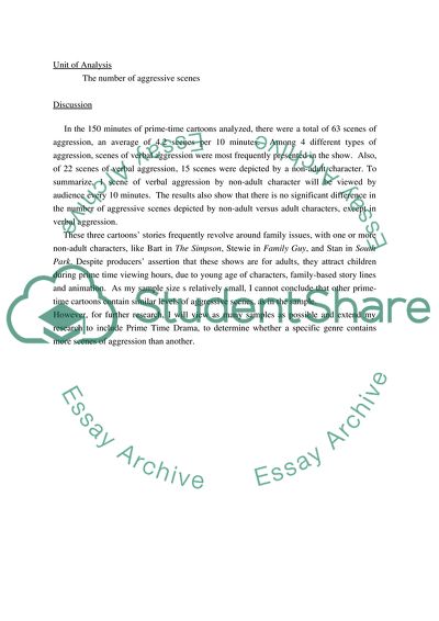 Content Analysis (cartoon)