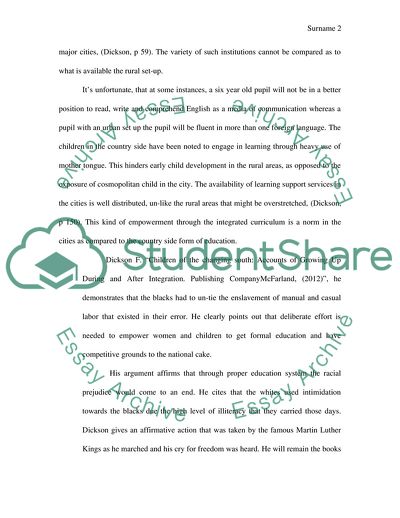 Is It Better for Children to Grow up in Countryside or a Big City