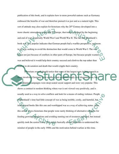 Germany and the Next War