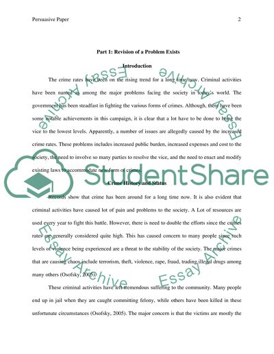 Crime History Status