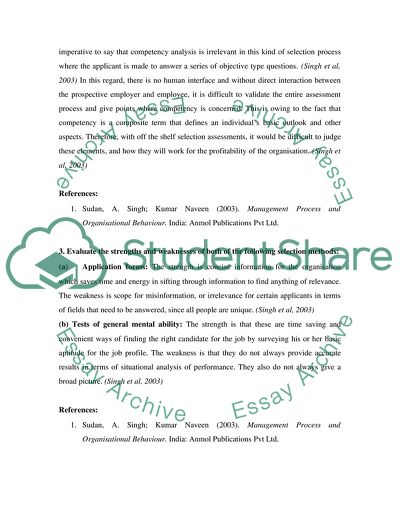 Important Factors in Ensuring the Selection of the Employees Ethically