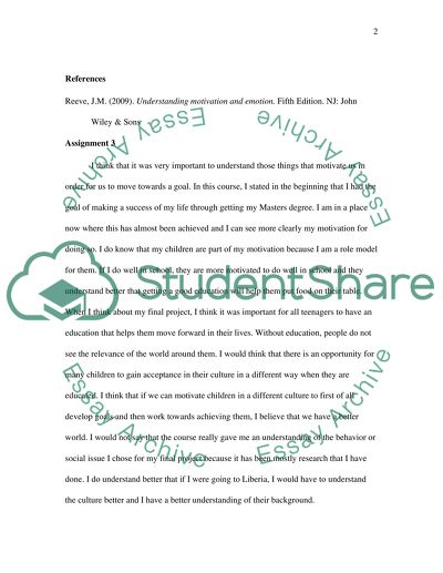 Understanding Motivation and Emotion