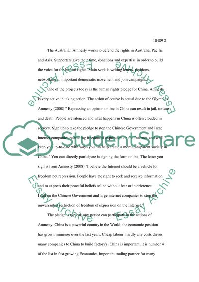 Amnesty International Australia