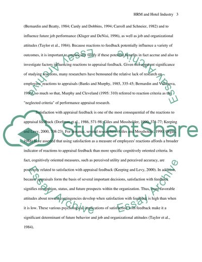 Dissertation On Appraisals