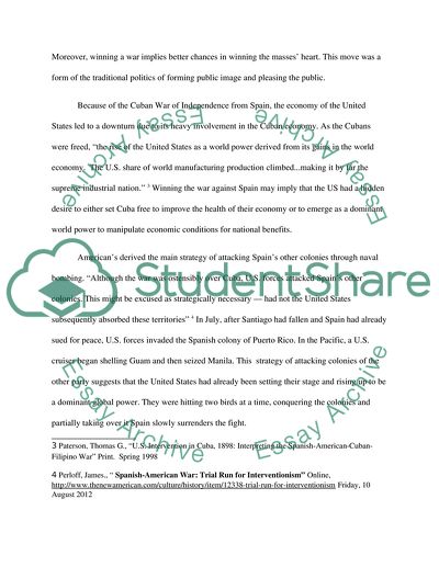 What were the political, strategic, and economic implications of the U.S. winning the Spanish-American War