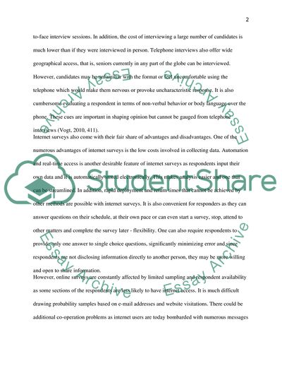 Marketing Research and Data Collection