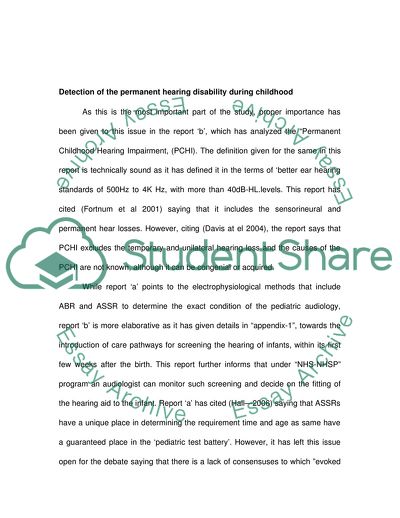 The Hearing Loss in the Young Infants: Aid