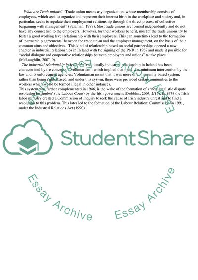 Industrial Relations