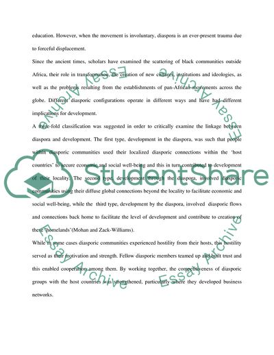 Globalization, Survival, and Empowerment in the African Diaspora