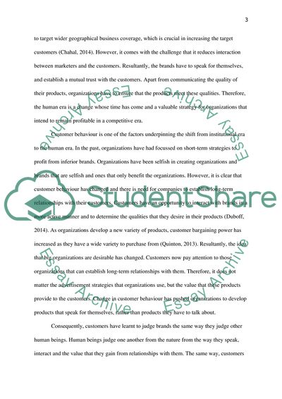 The Rise of Human Era in Brand Strategy