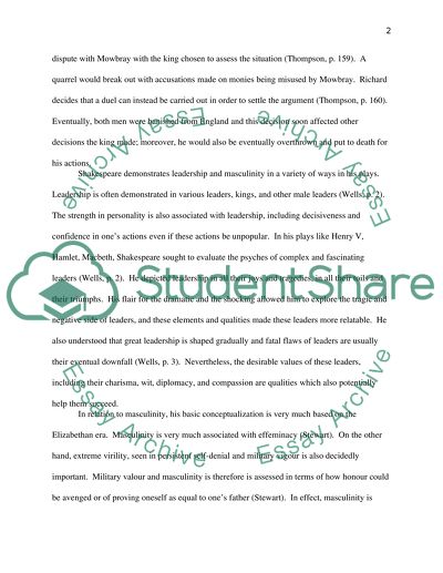 Association between Manhood and Leadership