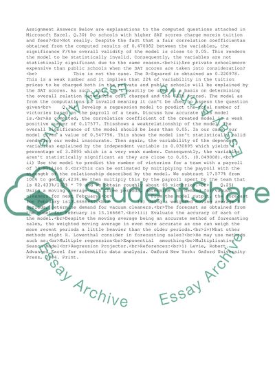 APPLIED DECISION METHODS CLASS; MOD4