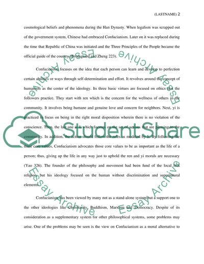 The new confucianism of China